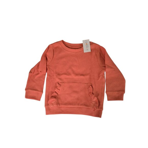 Garanimals Other - Garanimals Toddler Girl Long Sleeve Burnt Orange Thermal Top, Size 18 Months